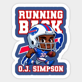 Run Simpson Run! Sticker